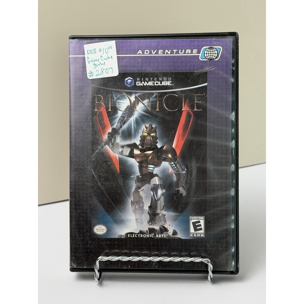 Bionicle Nintendo GameCube Video Game with Case 2003
